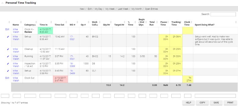 time tracking software