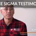 Three Sigma Testimonial
